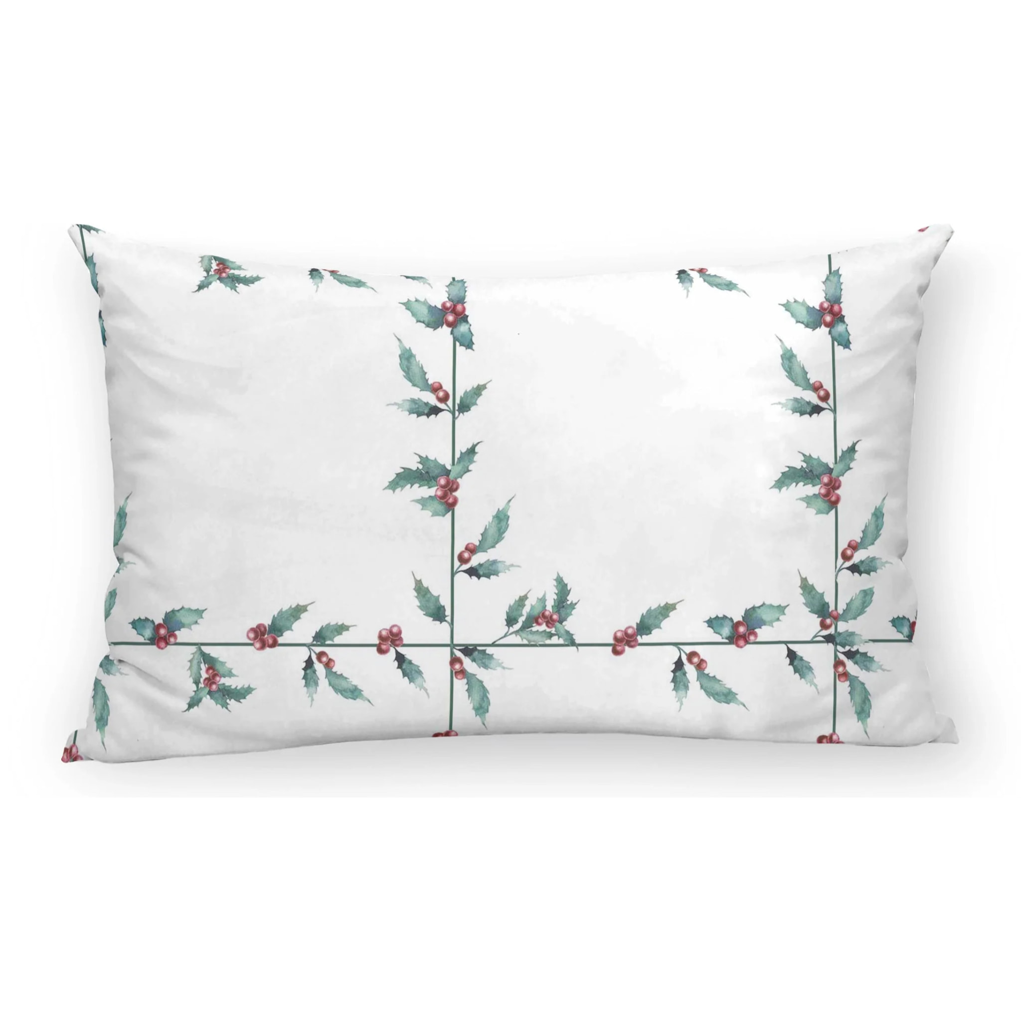 Housse de coussin velours White Christmas 1 30x50cm