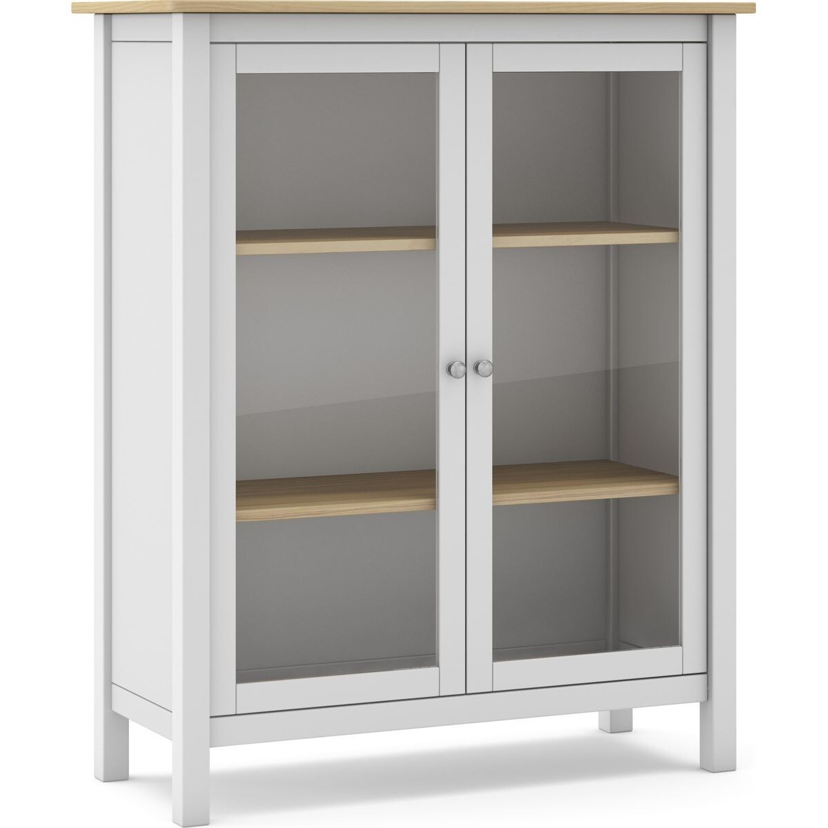Vaisselier 2 portes en bois massif - MACHA