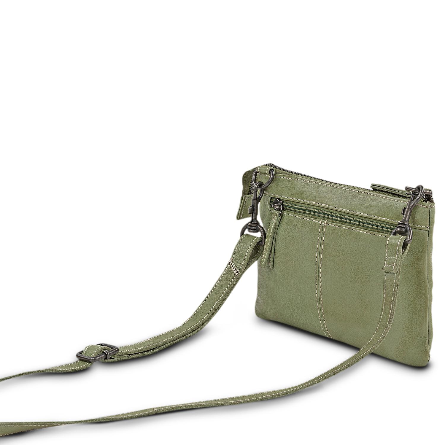 Bolso Bandolera Mujer Piel Lois Whitney Menta