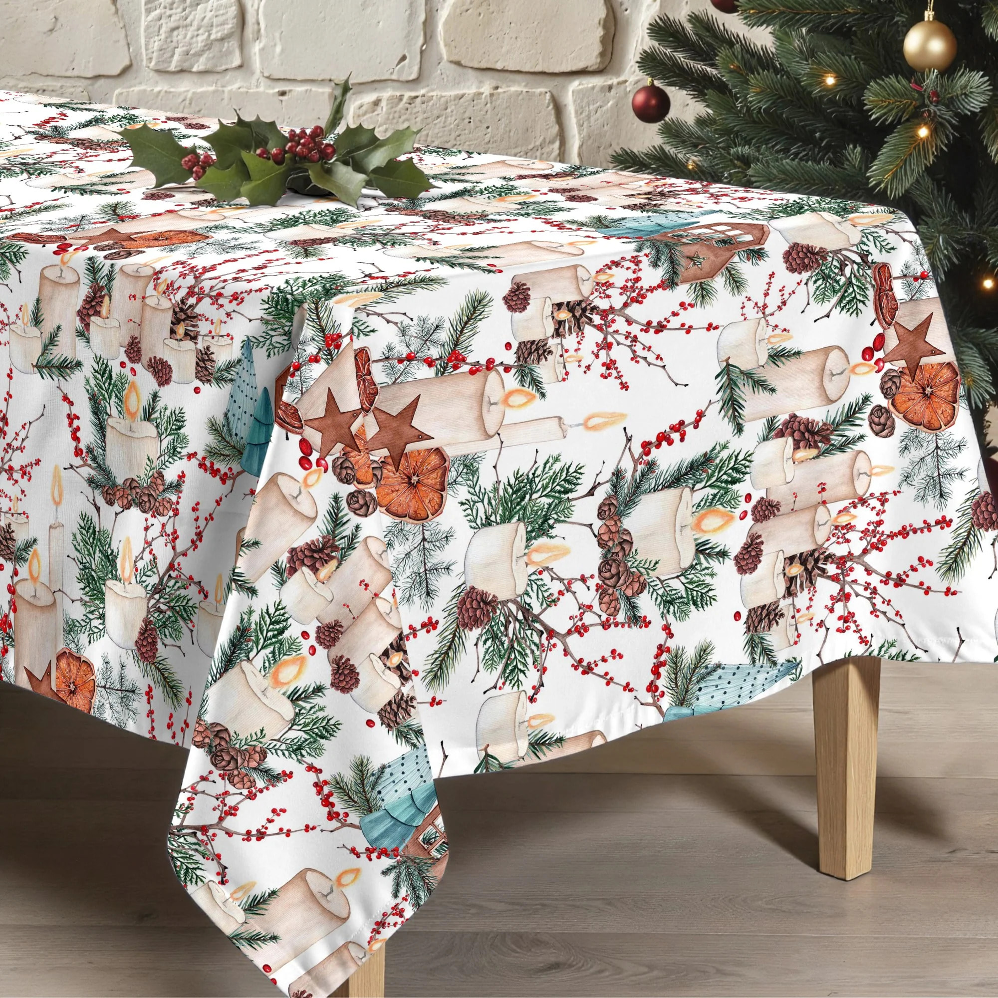 Nappe en résine Anti-tâches Navidad 3
