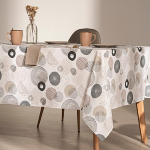 Mantel antimanchas CALEB GRIS