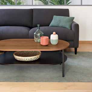 Tapis reflet "Joanne" - vert kaki 120x170 cm