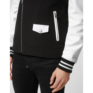 PHILIPP PLEIN Giacca biker in pelle