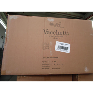 Bacheca in balsa quadrata con 8 scomparti cm40x40x8