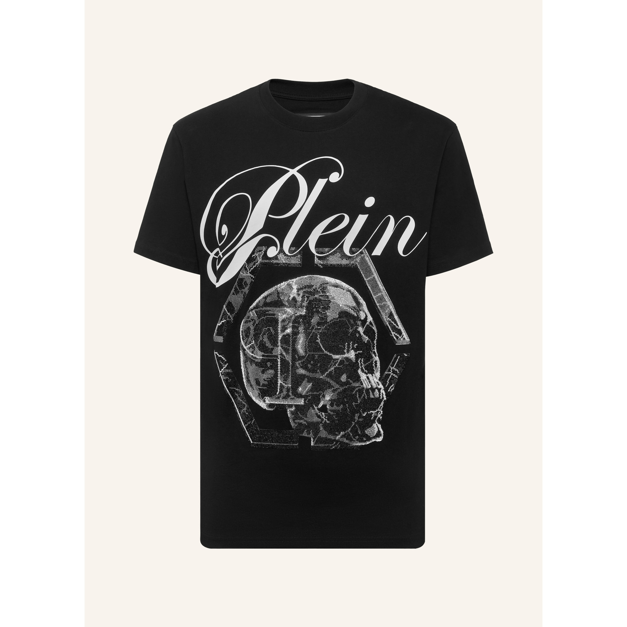 PHILIPP PLEIN Camiseta Cuello Redondo Ss SKULL
