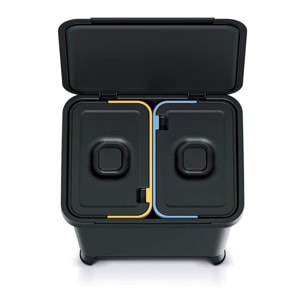 Sistema de clasificación de reciclaje 2 x 10 litros keden