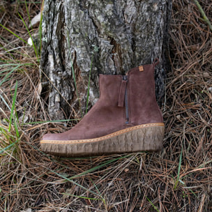 Botines N5167 SILK SUEDE CHOCOLATE / MYTH YGGDRASIL color Chocolate