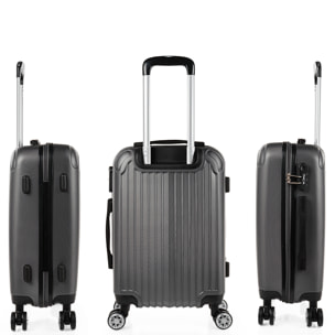 Maleta Itaca Sevron Set De 3 Unidades Antracita