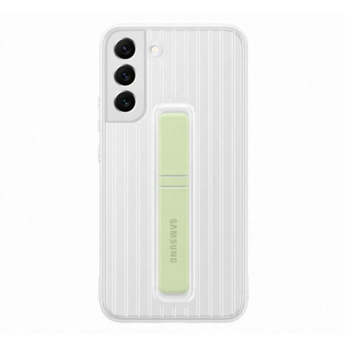 Coque SAMSUNG S22+ Protective Standing blanc