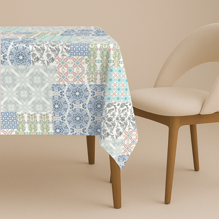 Naturals - Mantel de Tela Estampado - Antimanchas - 100% Algodón - Half panamá - Onami Original