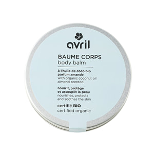 Baume Corps Certifié Bio - Baume Corps Parfum Amande 200 ml
