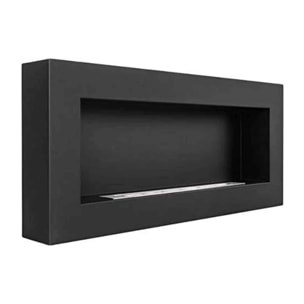 Siena - Camino a bioetanolo da parete 90x12xH40 cm