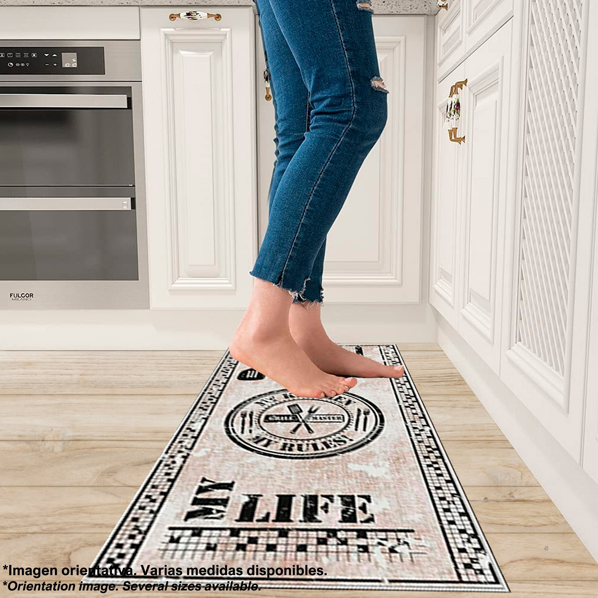 Alfombra de Poliester estampada 180 x 280cm