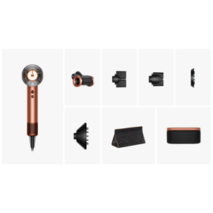 Asciugacapelli Dyson Supersonic Nural™ in Amber Silk (per capelli lisci e mossi) | Nuovo