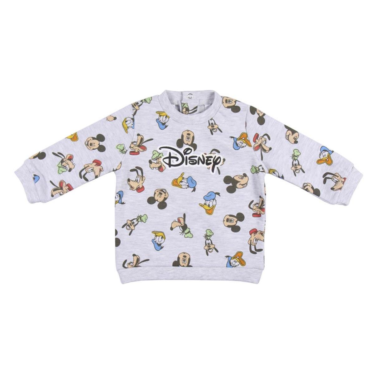 Tuta 2 pezzi neonato Mickey & Friends Lui Disney Grigio