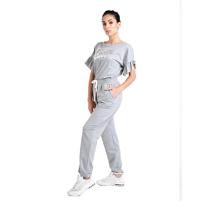 Pantalones deportivos brillantes para mujer.