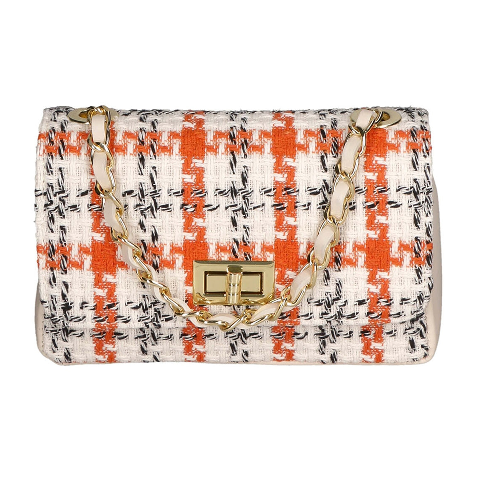 Borsa a spalla da donna - Modello Aurélie - Cotone - 19.5 x 12.0 x 8.5 cm