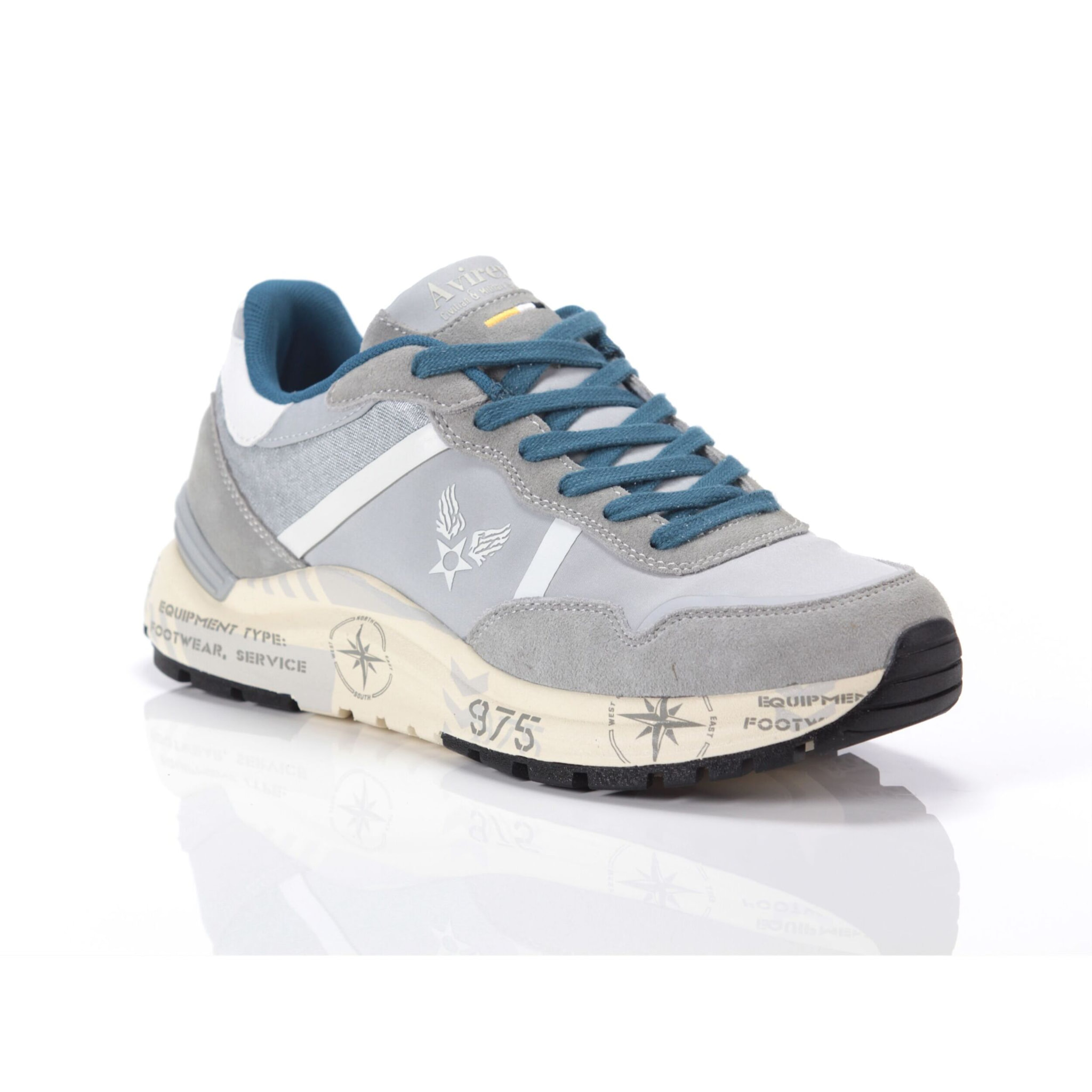 Sneakers Avirex Aston Grey Grigio