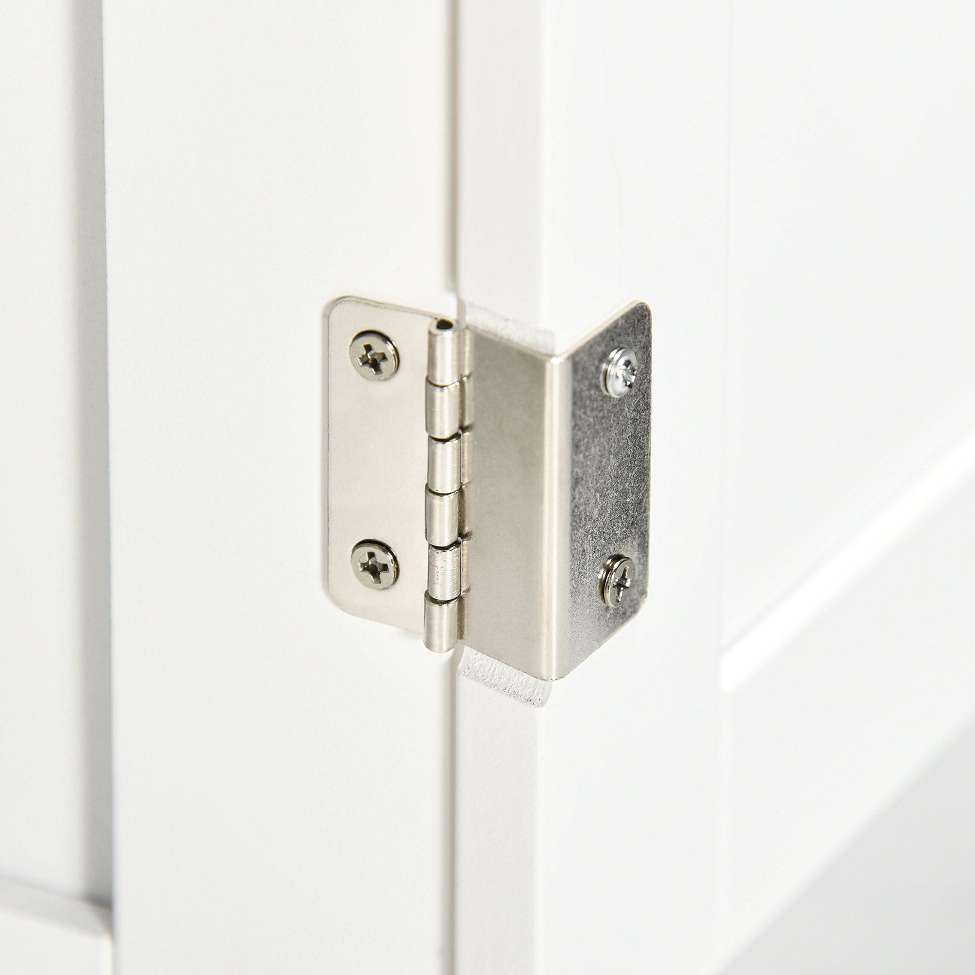 Mueble para Debajo del Lavabo con 2 Puertas Estante Ajustable 60x30x60 cm Blanco