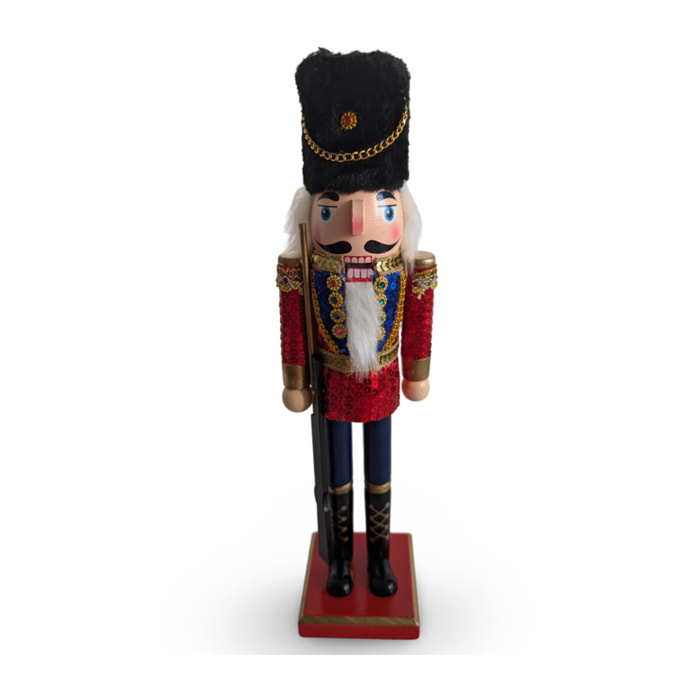 Figurine de casse-noisette - 38 cm - modèle soldat