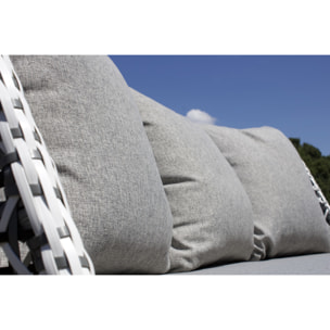 AGADIR - Salon de jardin 4 places en aluminium