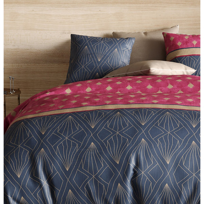 Parure housse de couette coton nuit