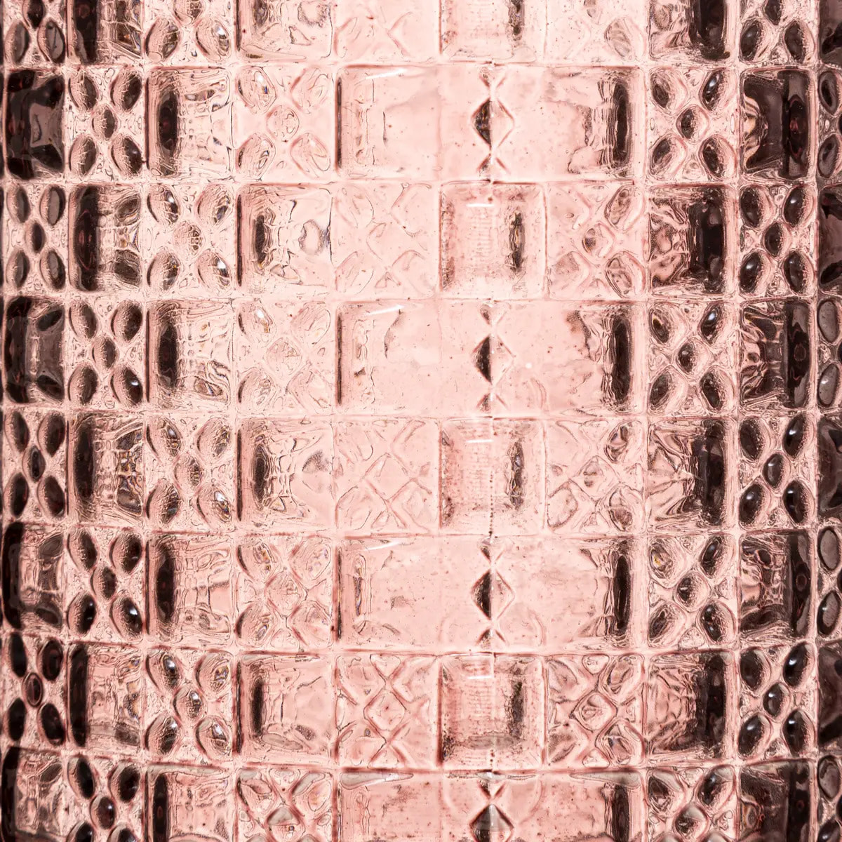 Photophore "Tropiques" verre H13cm