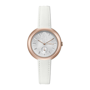 Orologio Furla COSY Vera Pelle Bianco