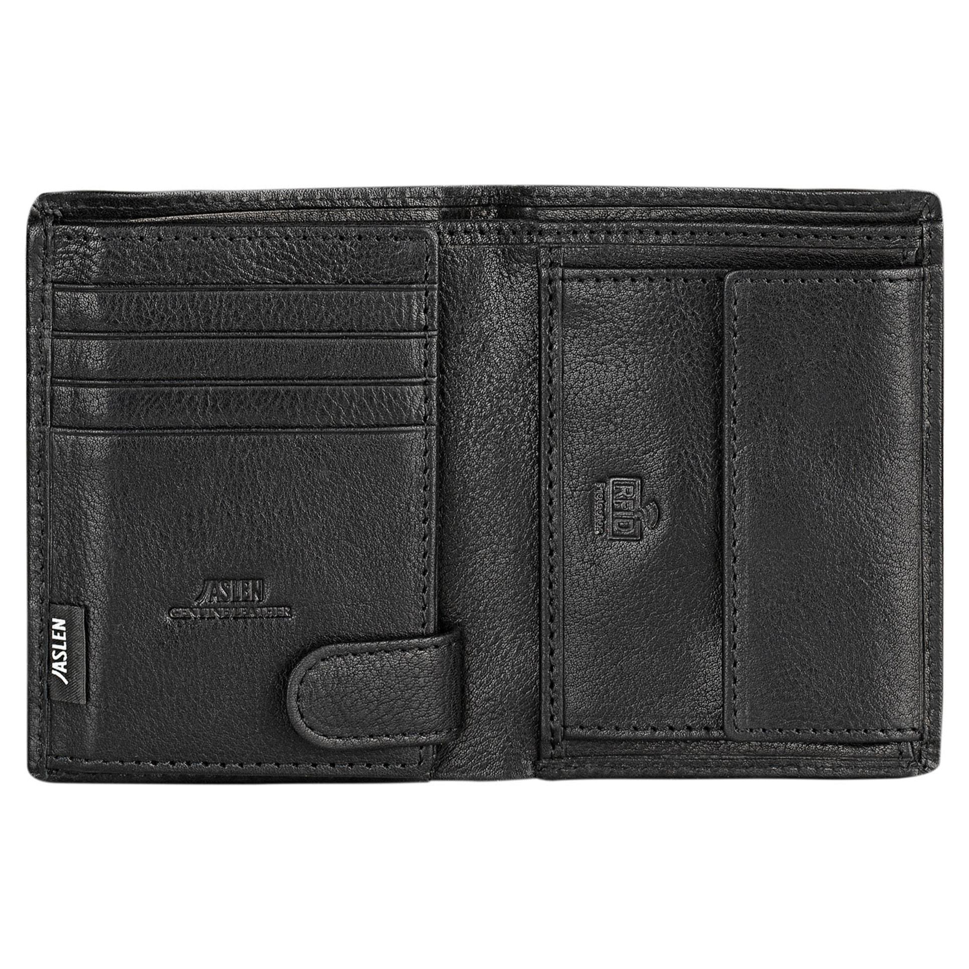 Cartera Hombre Piel Jaslen Hannover Negro