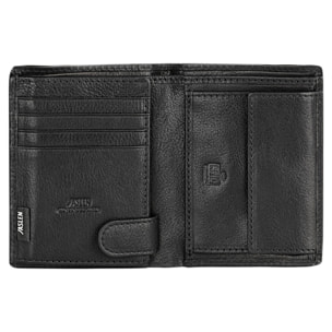 Cartera Hombre Piel Jaslen Hannover Negro