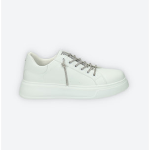 Sneakers Donna Tata Italia Argentato