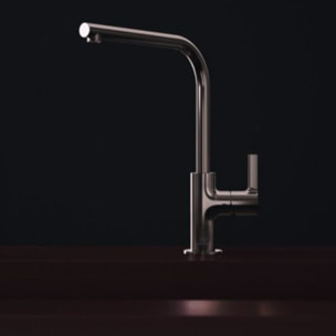 Robinet de cuisine Gusto gris orage