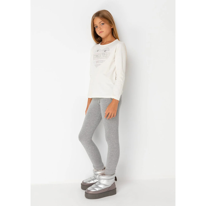 Joggers Gris Niña