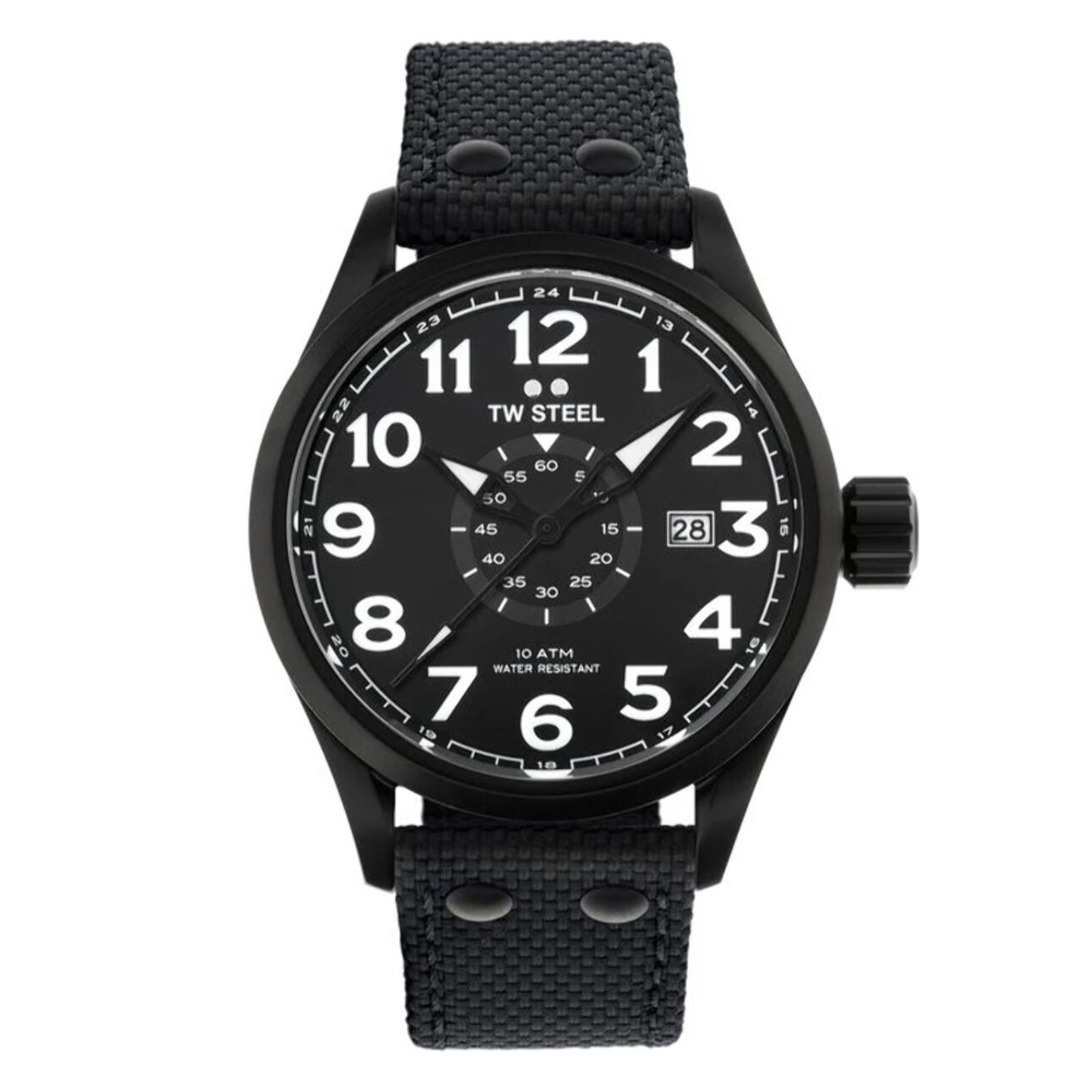 Reloj Tw Steel VS41-Volante Hombre Analogico Cuarzo con Correa de Tela