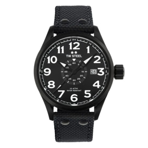 Reloj Tw Steel VS41-Volante Hombre Analogico Cuarzo con Correa de Tela