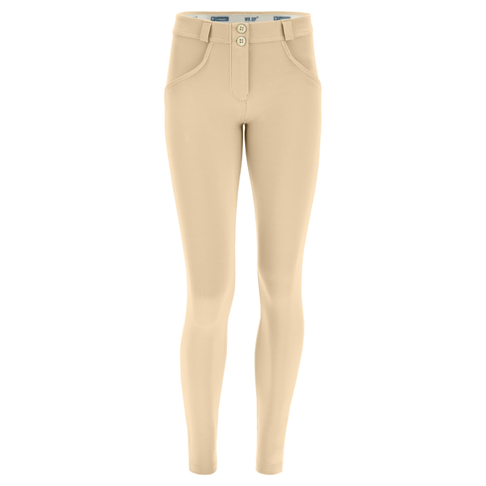 Pantaloni push up WR.UP® in jersey organico vita bassa