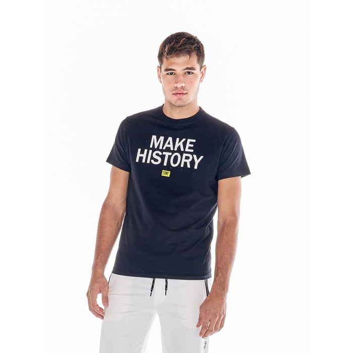 Camiseta con estampado de bienvenida 'Make History' para hombre