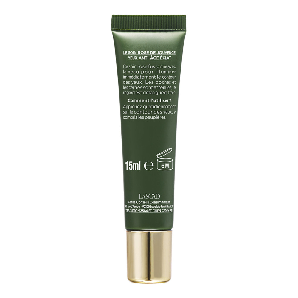 La Provençale Peptide-Eclat - Soin Yeux Rose Booster d'Eclat Anti-fatigue - Olive violette - Peptides & Pigments lumineux - 15ml
