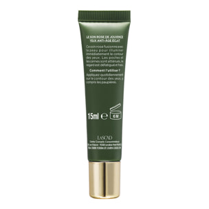 La Provençale Peptide-Eclat - Soin Yeux Rose Booster d'Eclat Anti-fatigue - Olive violette - Peptides & Pigments lumineux - 15ml