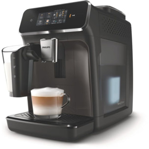 Expresso Broyeur PHILIPS EP2334/10 Machine à café à grain Silent Brew Série 2300 LatteGo