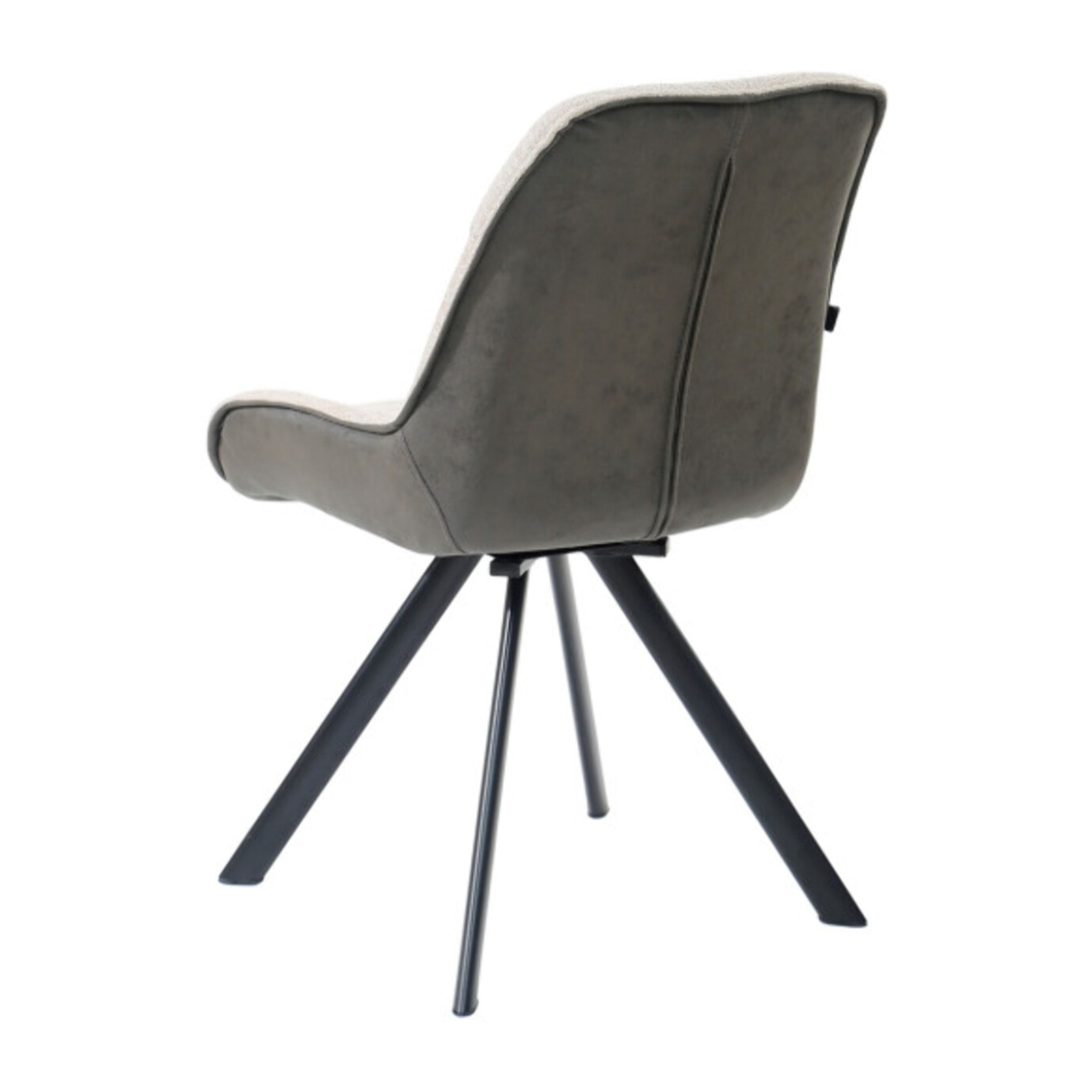 Chaise pivotante écru 180° design moderne et confortable - GABIN