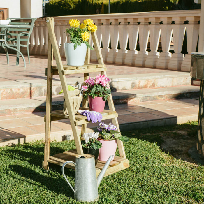 Estanteria Madera Garden 100x42x44 Cm