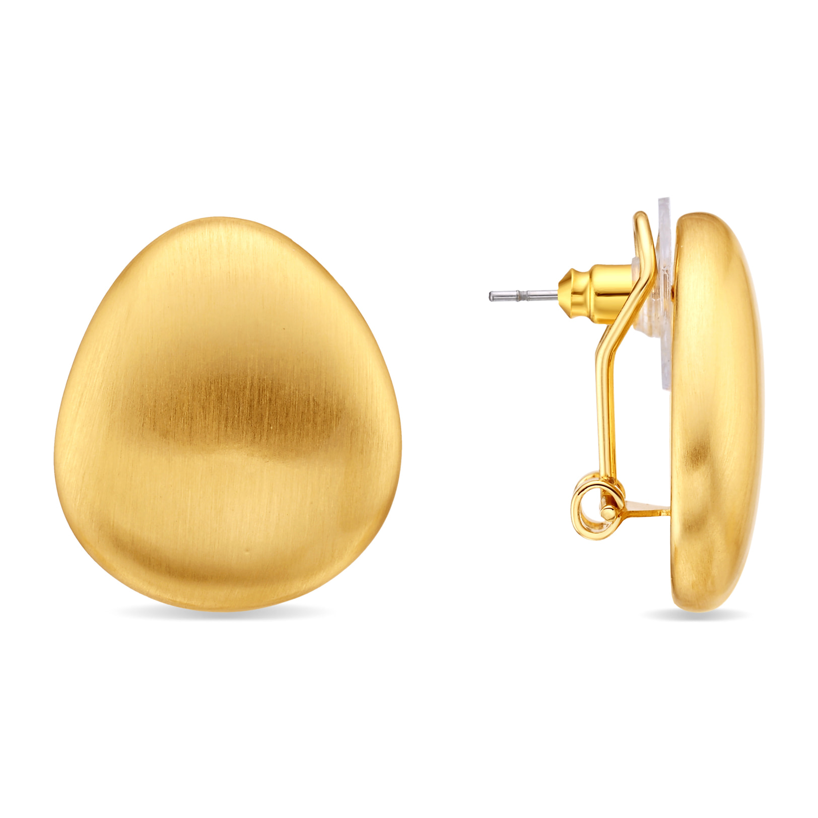 Pendientes Ubras acabado oro amarillo 18k