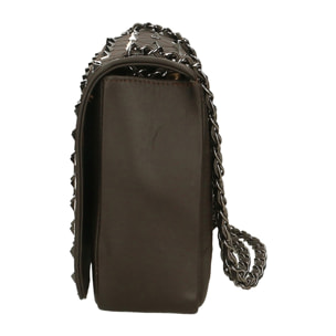 Borsa a spalla da donna Made in Italy - Modello Catania - Vera pelle - 13.0 x 22.0 x 7.0 cm