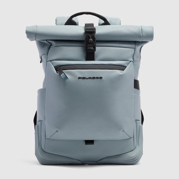 Piquadro Zaino roll-top resistente all'acqua porta pc 15,6"