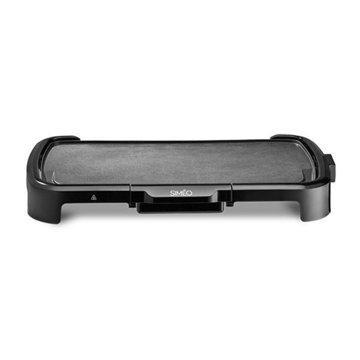 Plancha électrique SIMEO PLA125 noir à poser, 50x26 cm