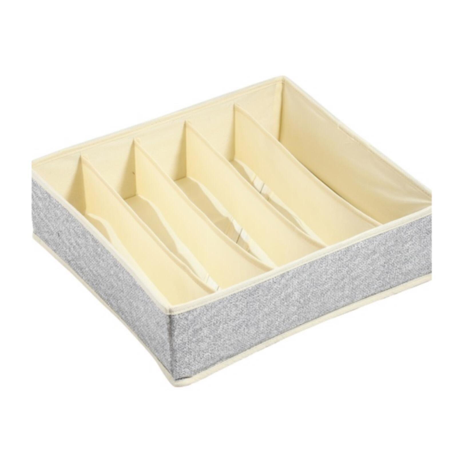 Caja plegable 32x32x12cm en color Gris