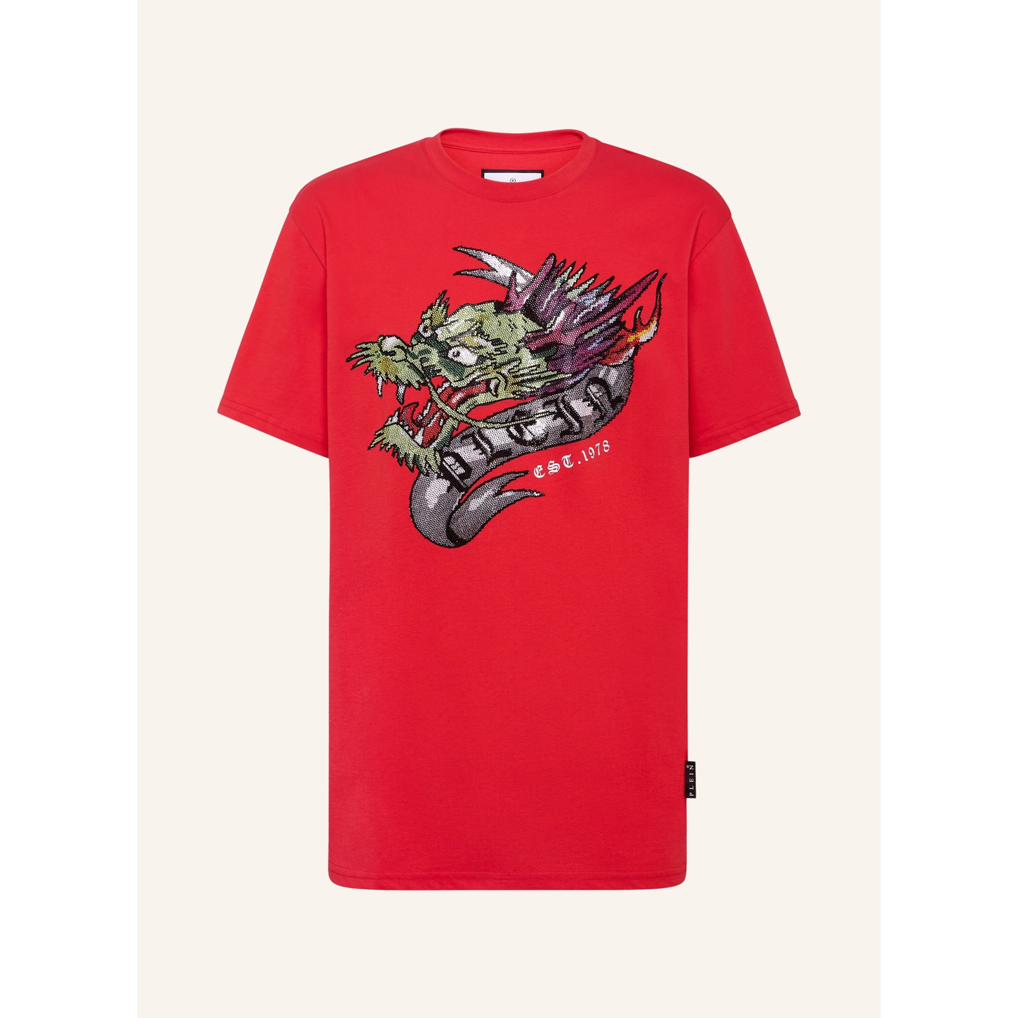 PHILIPP PLEIN Camiseta Cuello Redondo TATTOO