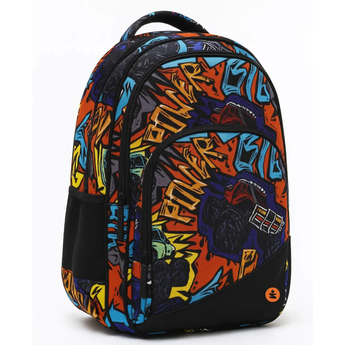 beSmart - ZAINO PREMIUM ORGANIZZATO MONSTER CAR