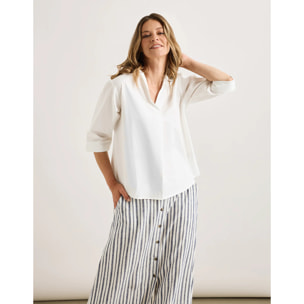 Camisa Oversize Blanco - Lospine